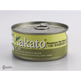 Kakato 雞 + 蔬菜 170g（48罐）